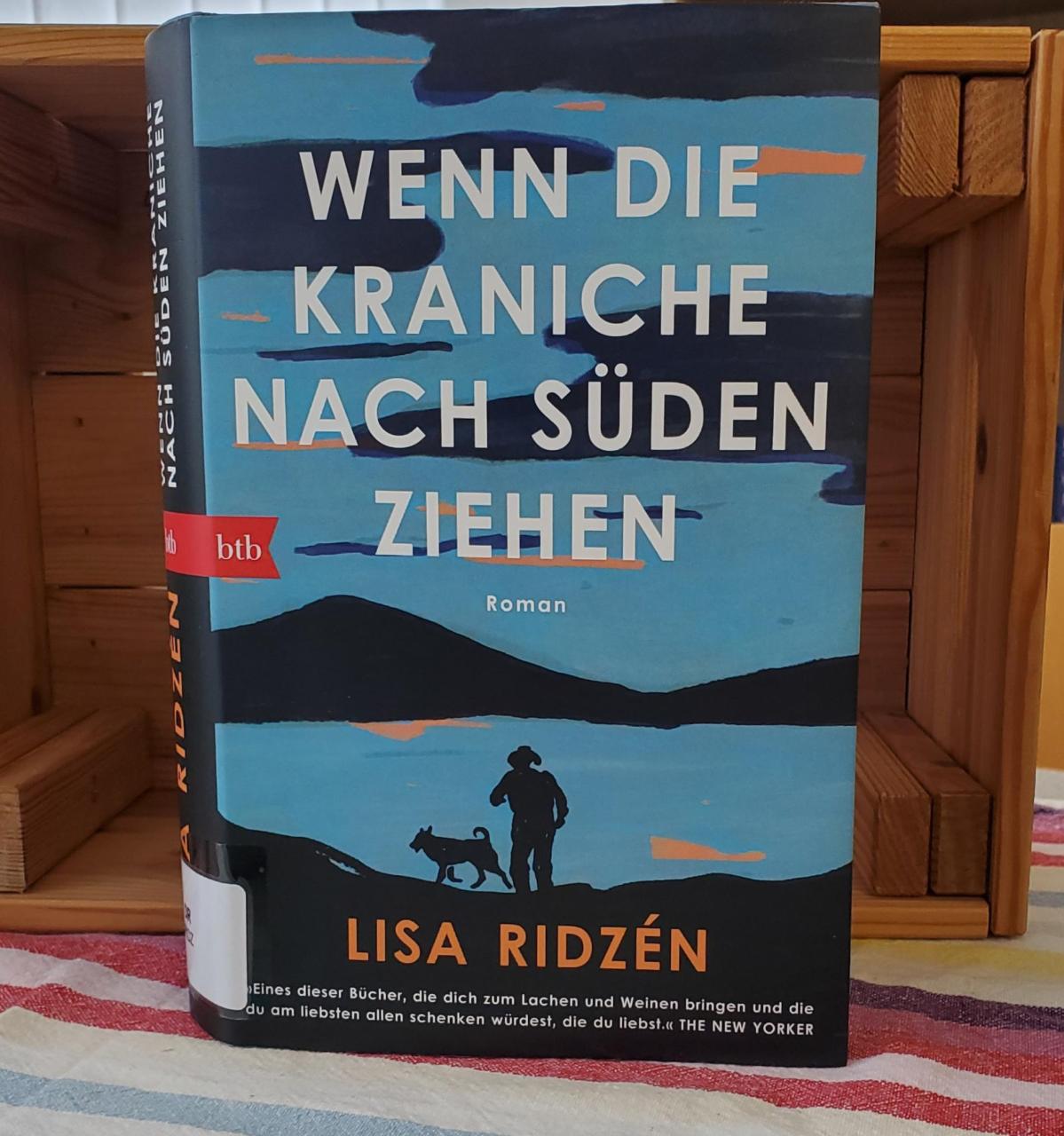 Buchcover blau