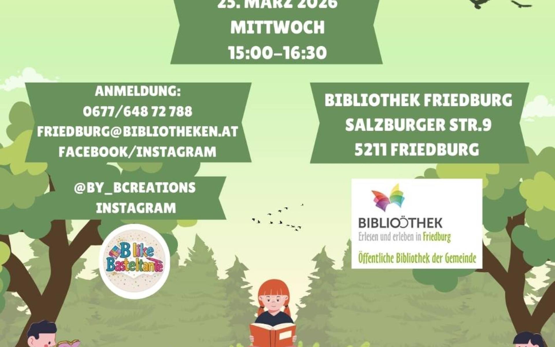 Blumenwiese mit Kinder Plakat