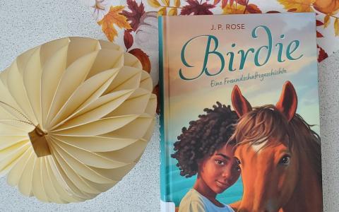 Buch mit Pferd am Cover